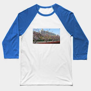 Walking street with flower trees Baseball T-Shirt